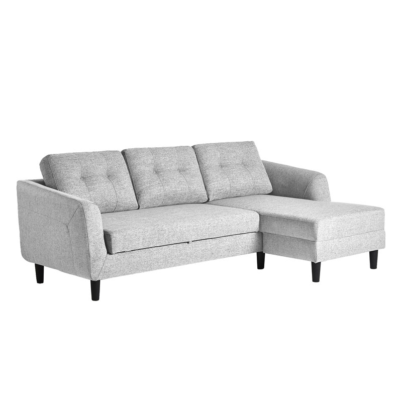 88.5" Wide Sleeper Sofa & Chaise & Reviews AllModern